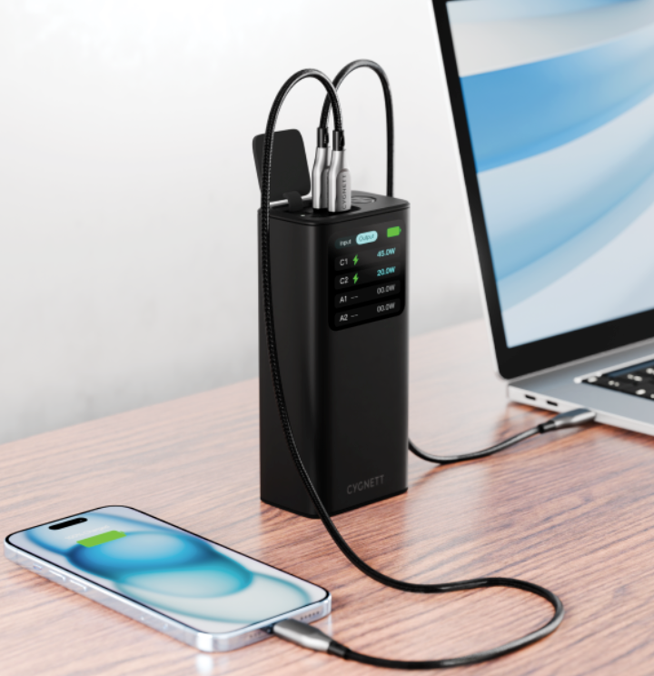 Cygnett LCD Power Bank 30k - Titan