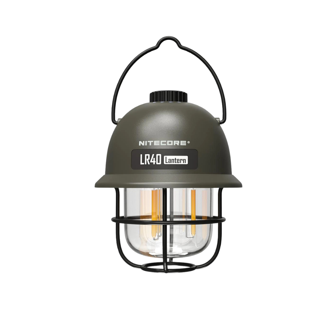 Nitecore LR40 lantern on a white background